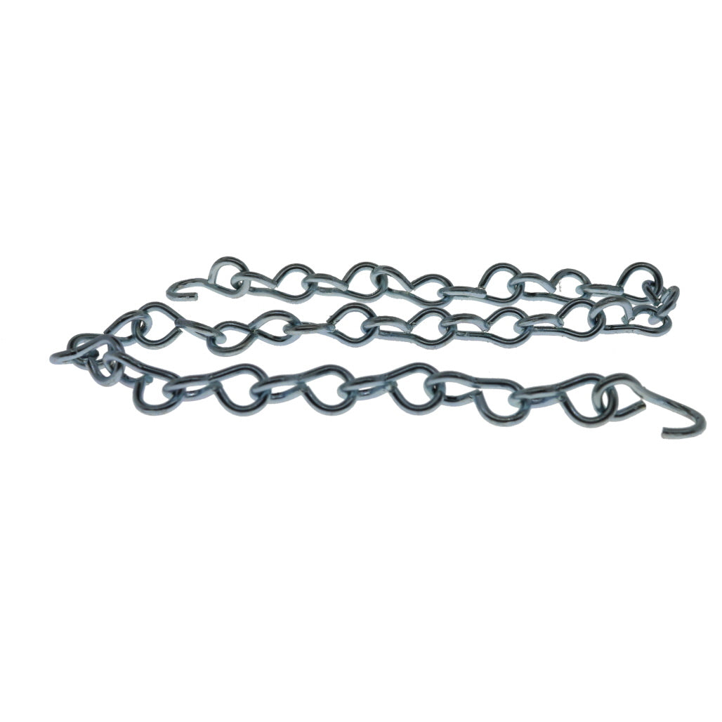 Single Sign Chain Double Jack #16 Zinc, 12